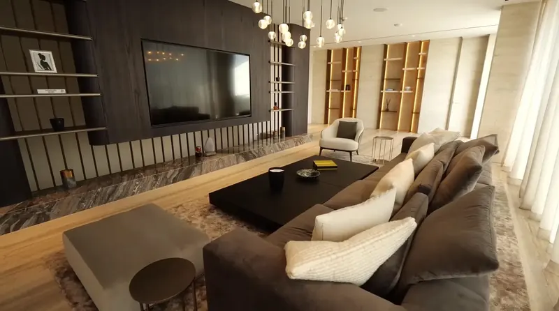Living room interior fit-out